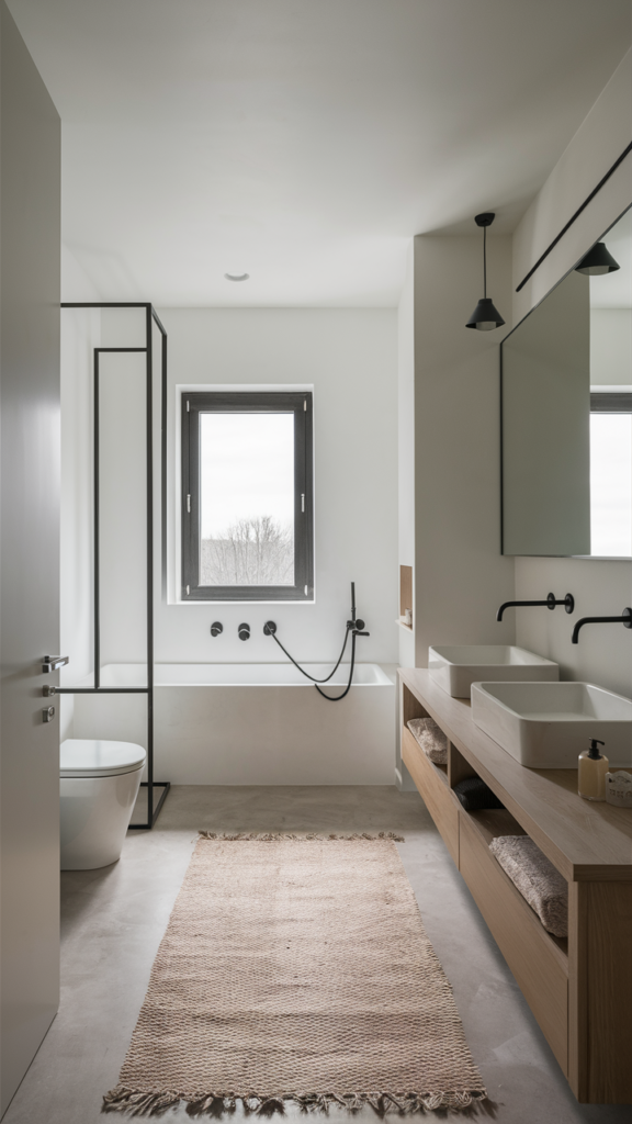 A minimalistic bathroom inspiration idea