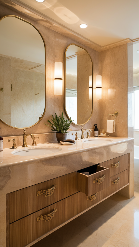 a double vanity showing bathroom inpiration idea