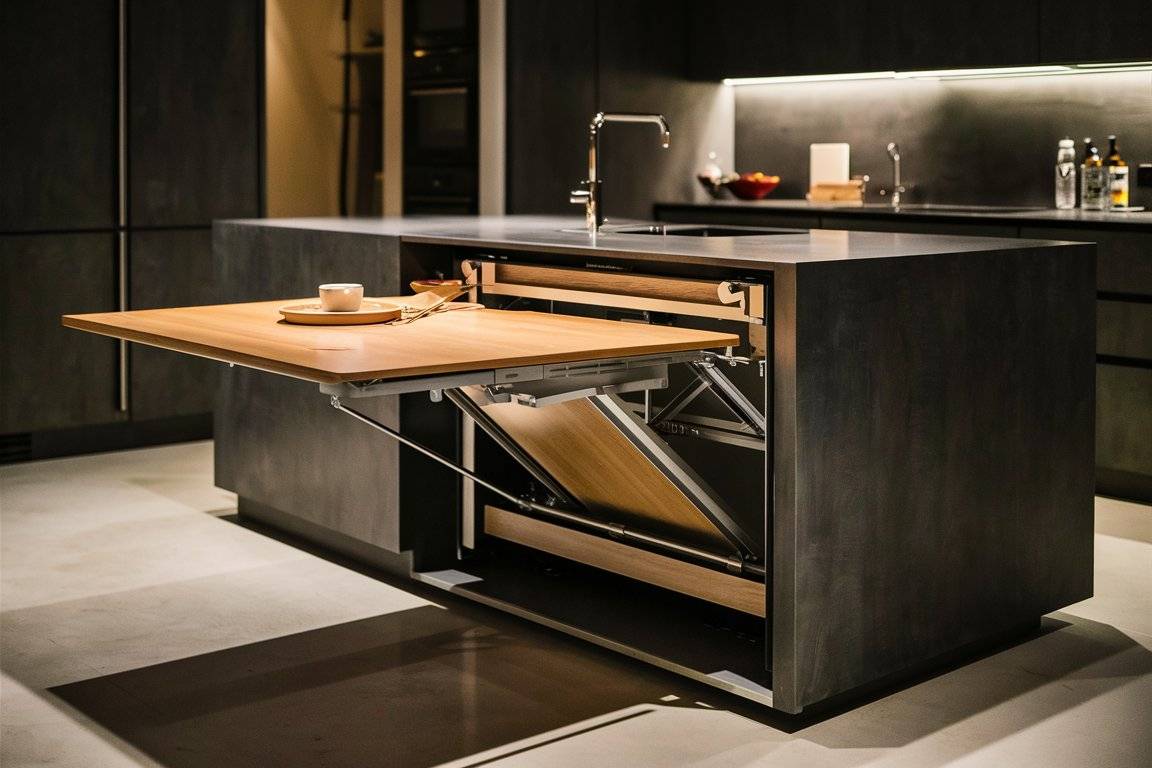 15 Chic Kitchen Island Storage Ideas for Compact Areas - dwellingdreams ...