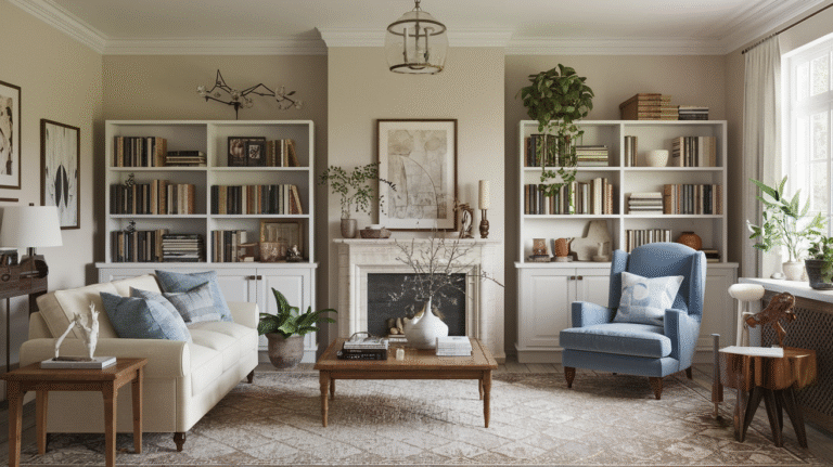 How to Design a Cozy French Farmhouse Living Room