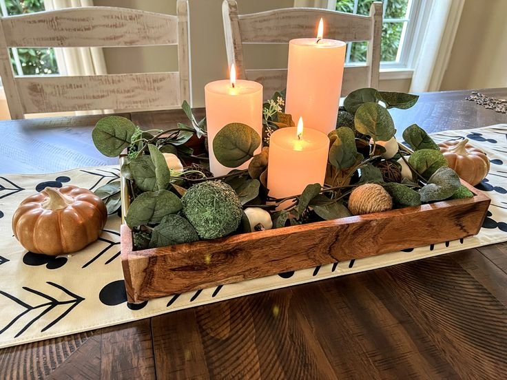 15 Beautiful Dining Table Centerpiece Ideas You Can Copy